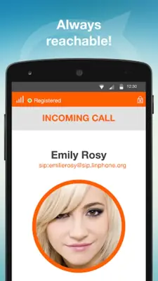 Linphone android App screenshot 7
